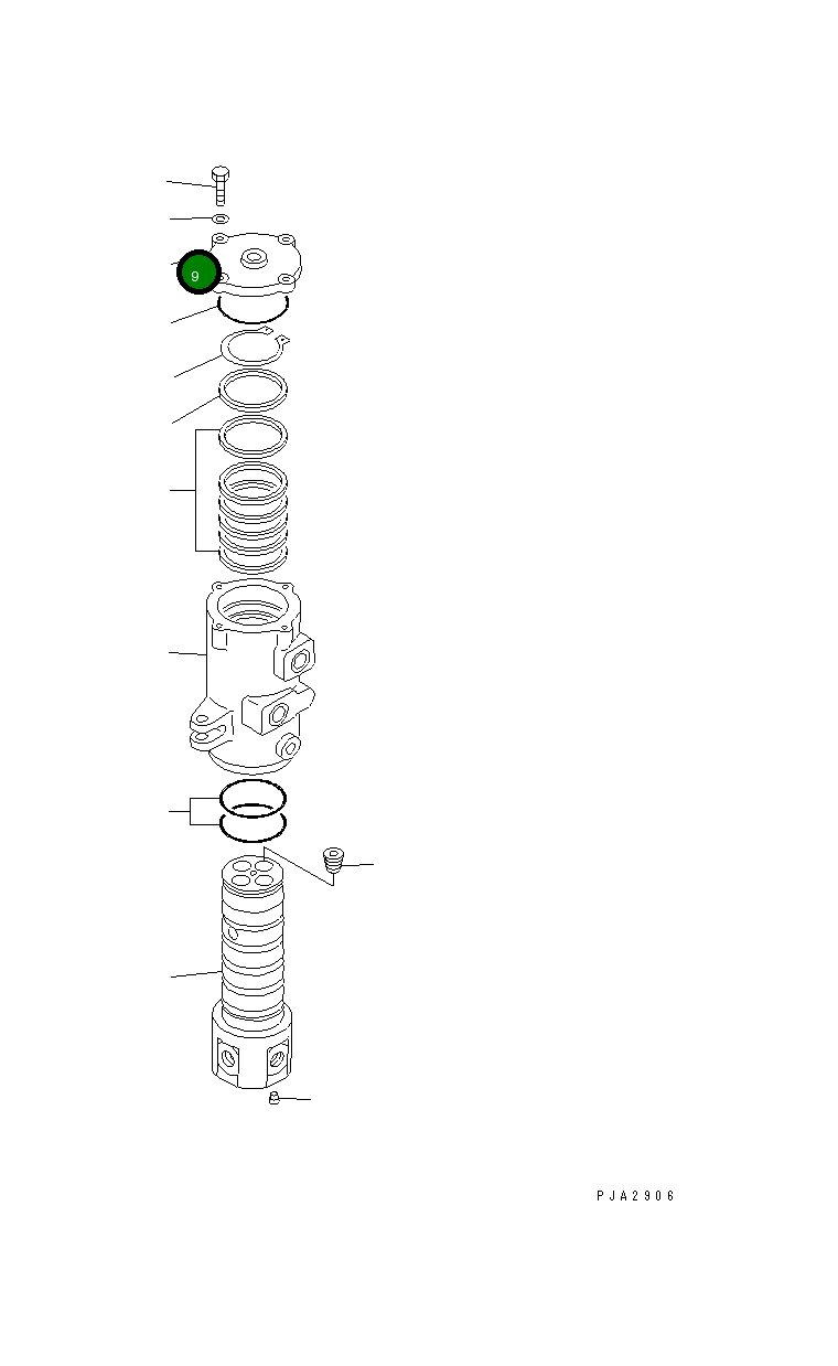 Крышка 703-08-93511  Komatsu