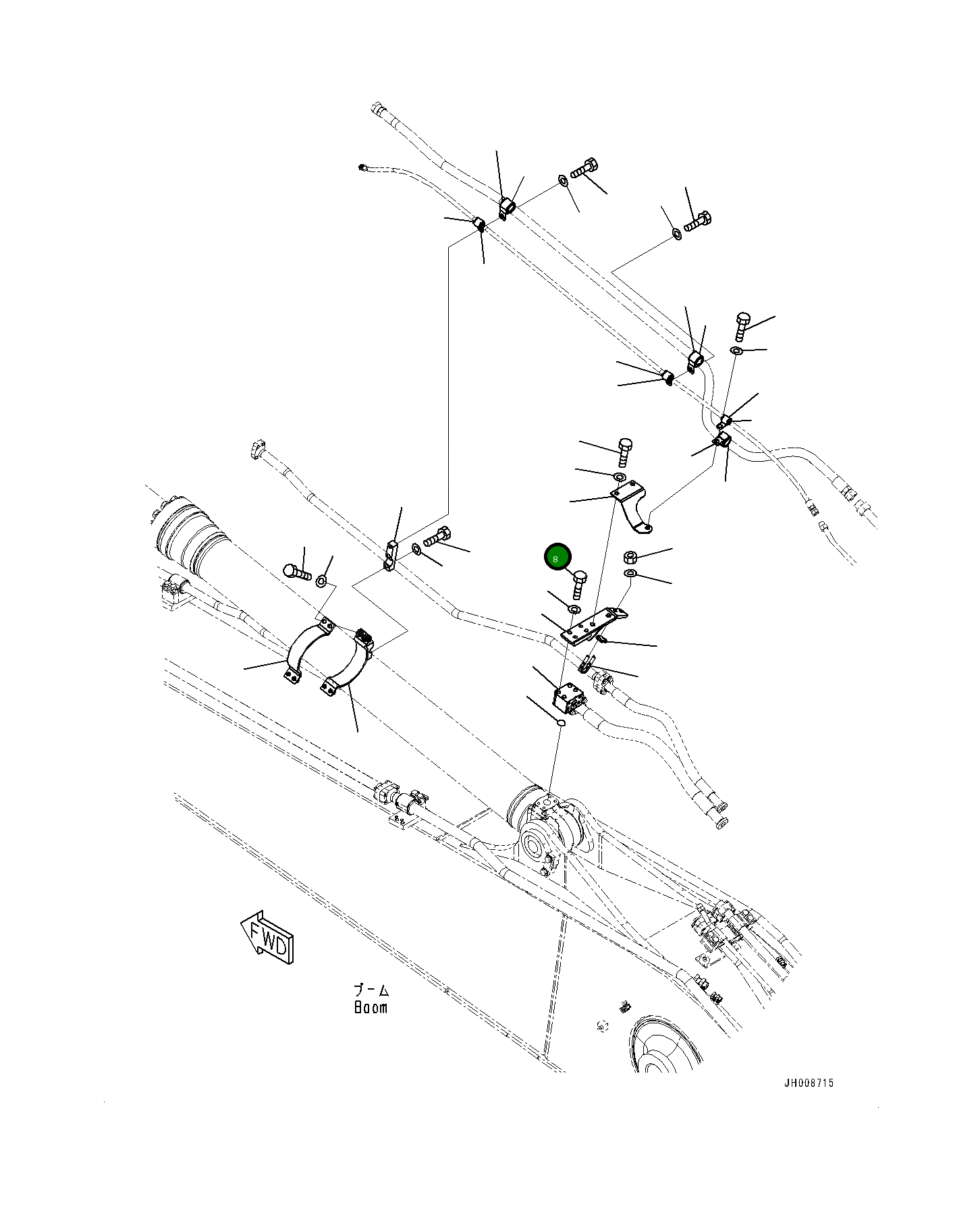 Болт 0101081095 Komatsu
