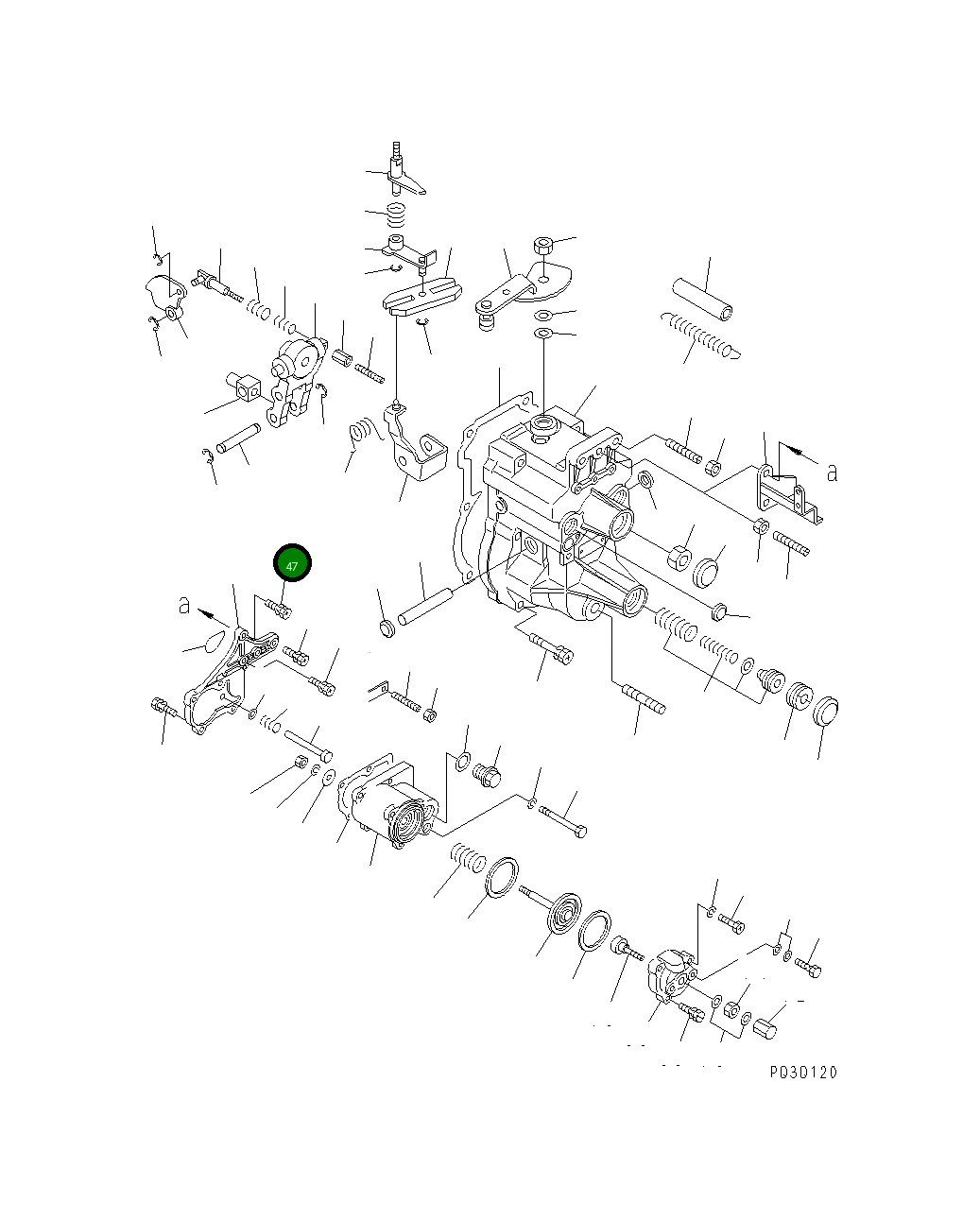 Болт DK020118-3240 Komatsu