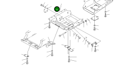 Крышка 176-54-51220 Komatsu