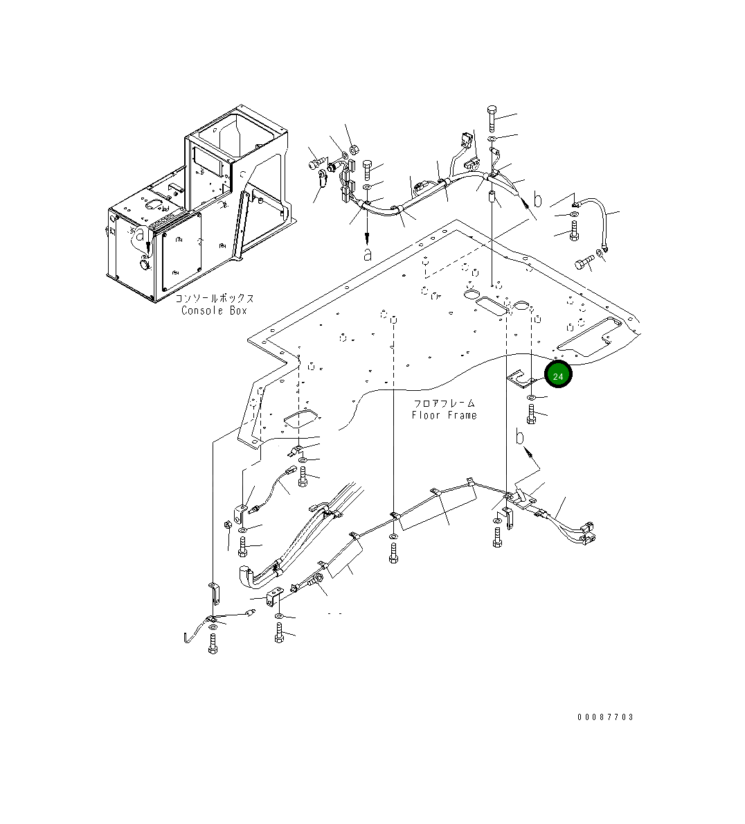 Крышка 426-06-32820 Komatsu