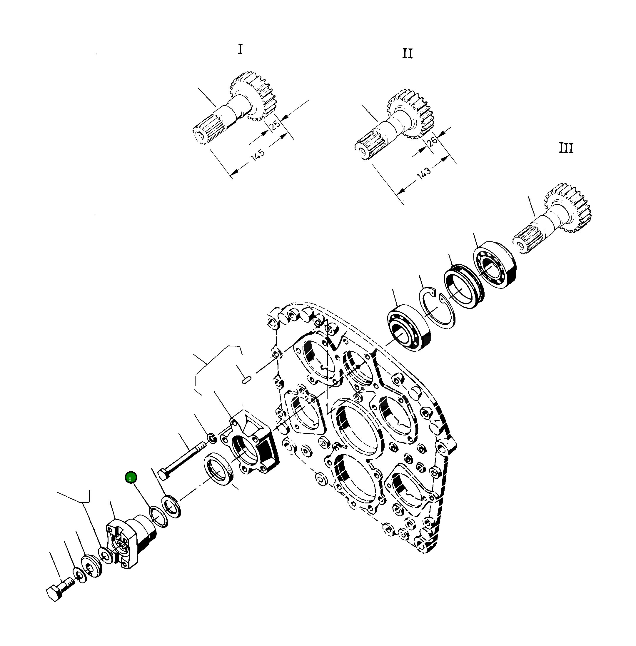 Кольцо уплотнительное (O-Ring) 1444789X1 Komatsu