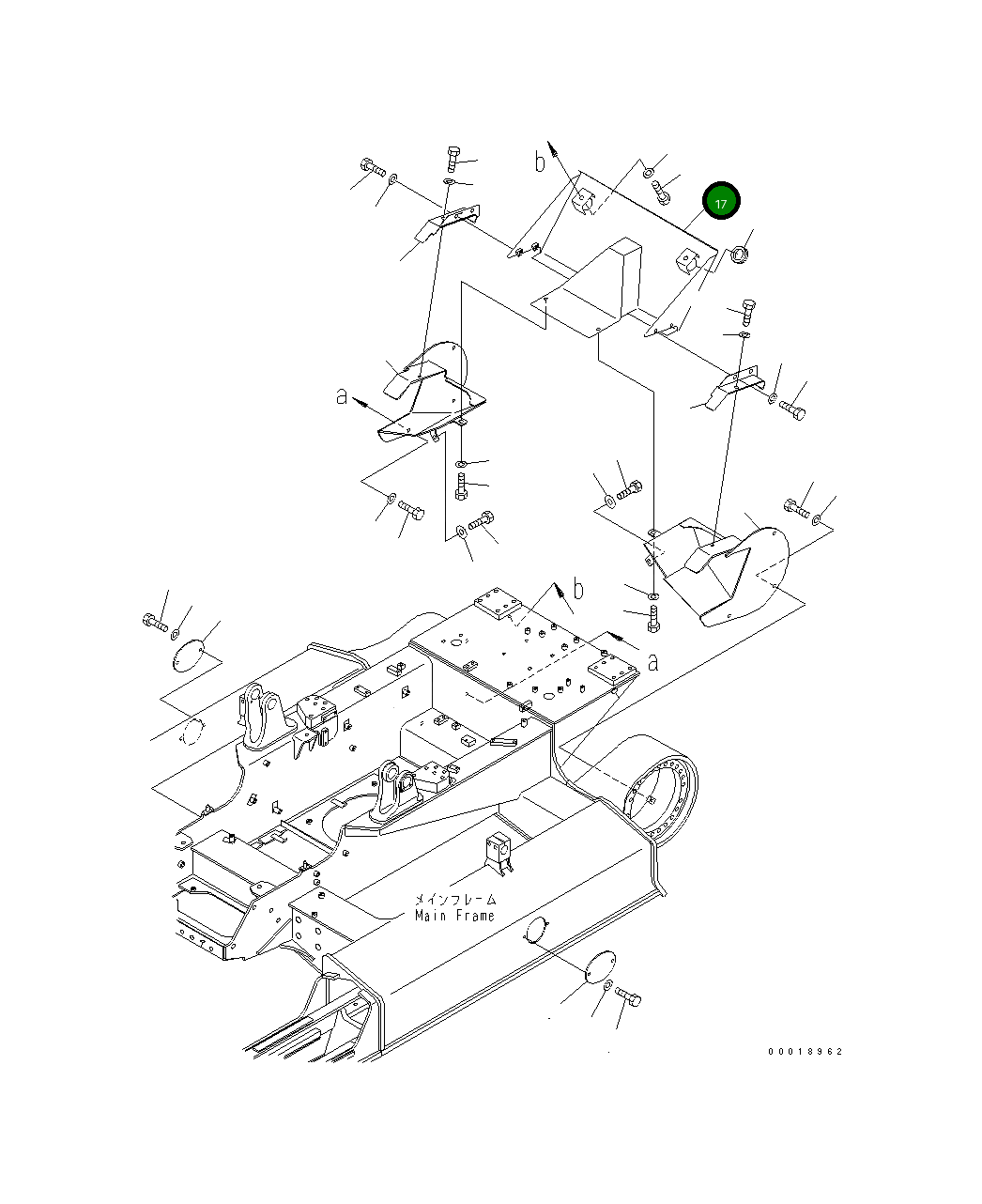 Крышка 11Y-30-21171 Komatsu