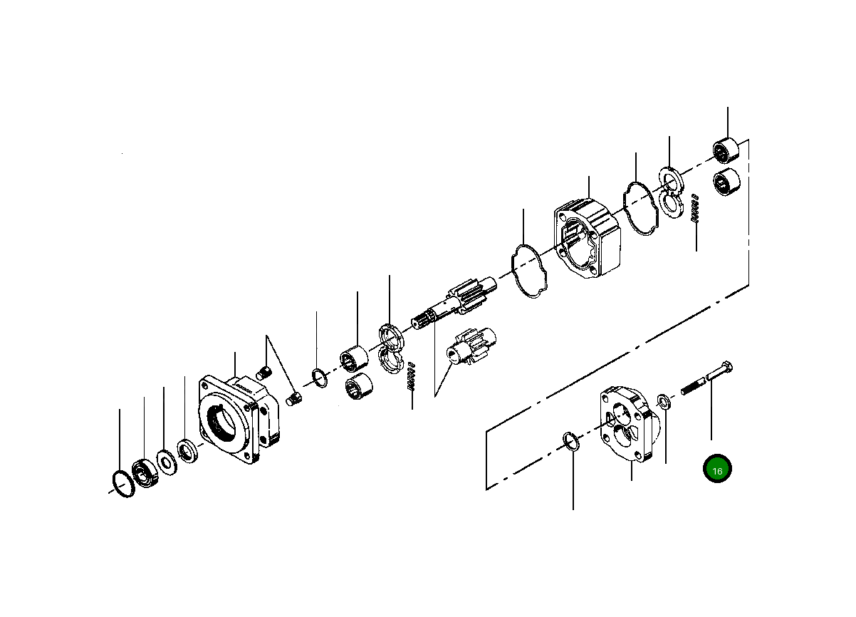 Болт 89 786 Komatsu