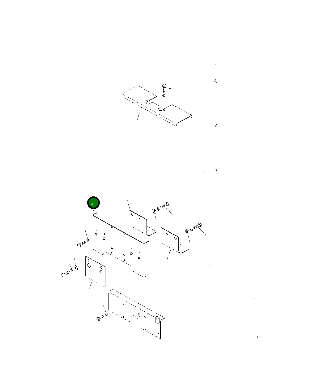 Крышка 208-46-A8552 Komatsu