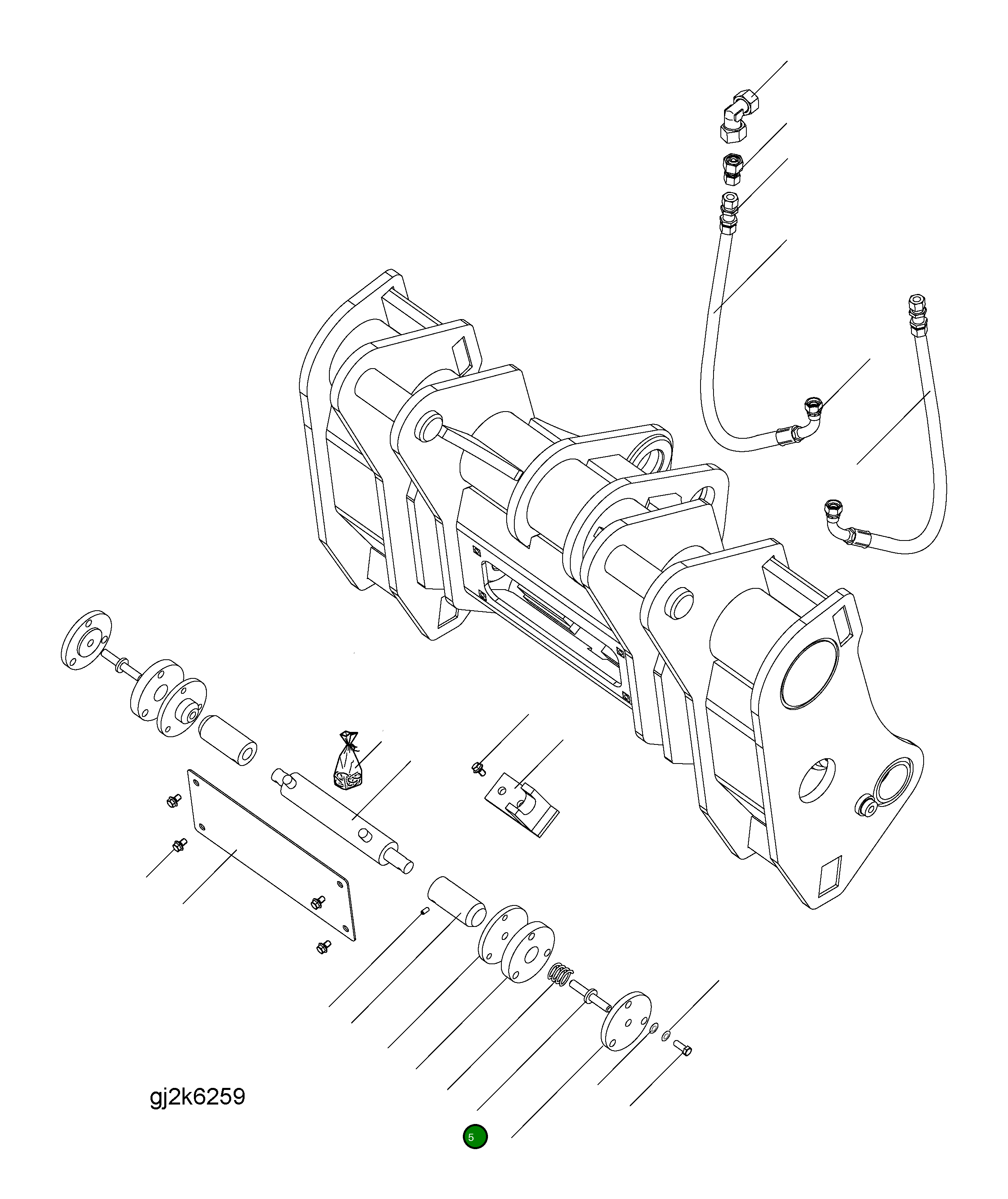 Болт 418-71-H0P18 Komatsu