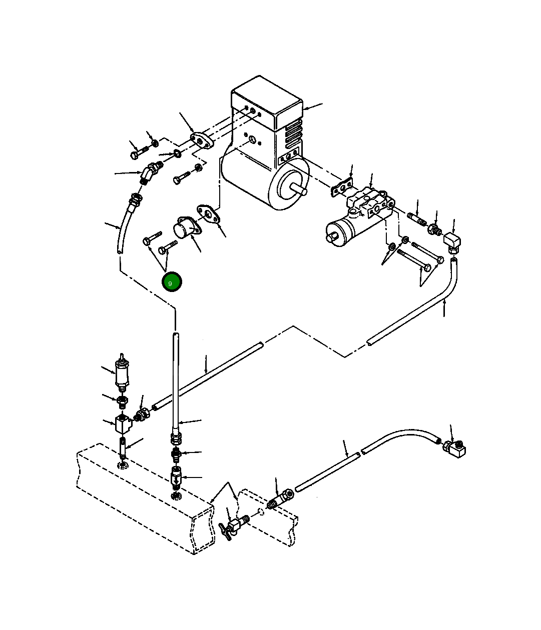 Болт 70 020 Komatsu