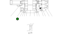 Болт UC1303005686 Komatsu