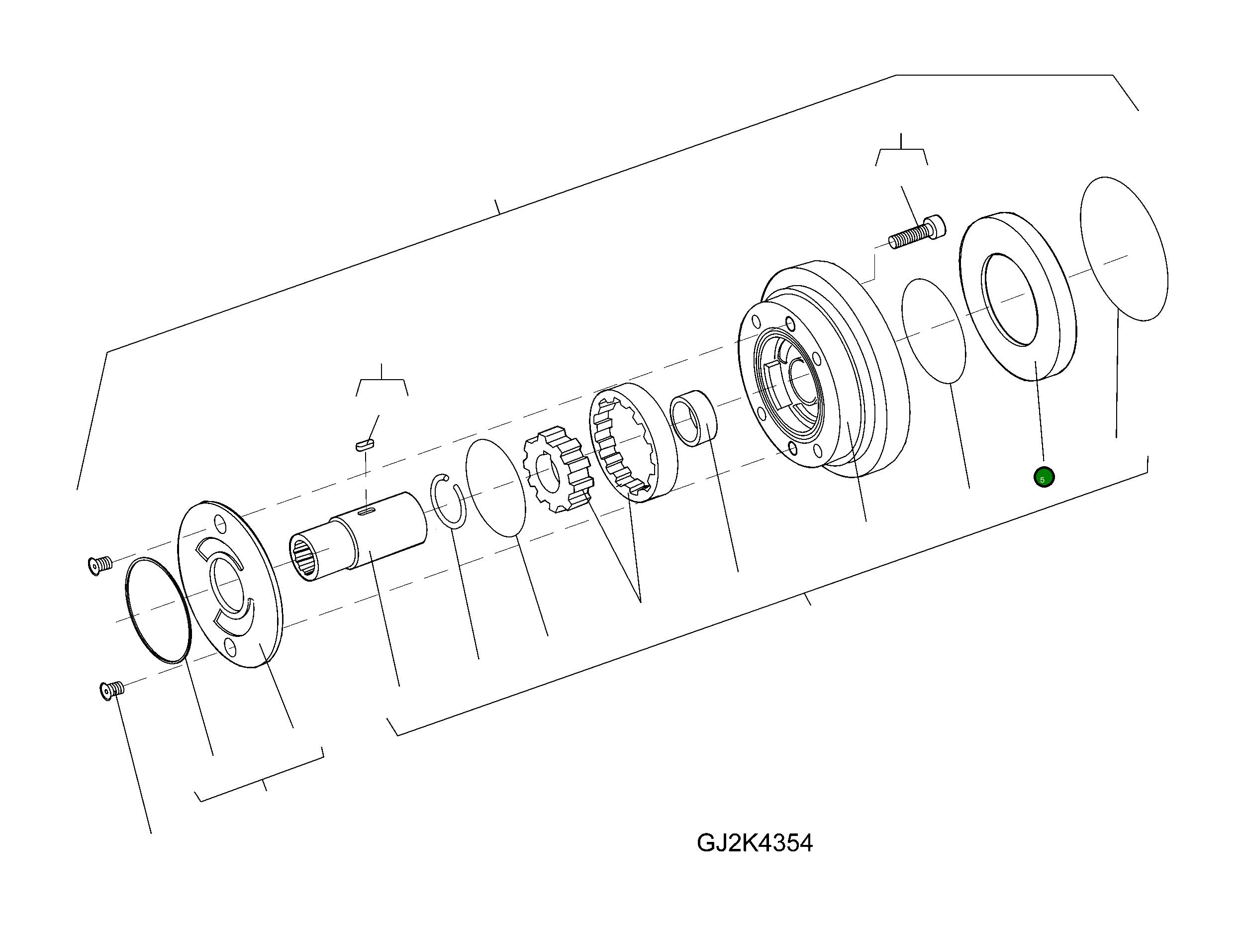 Кольцо 42W-17-H0P76 Komatsu