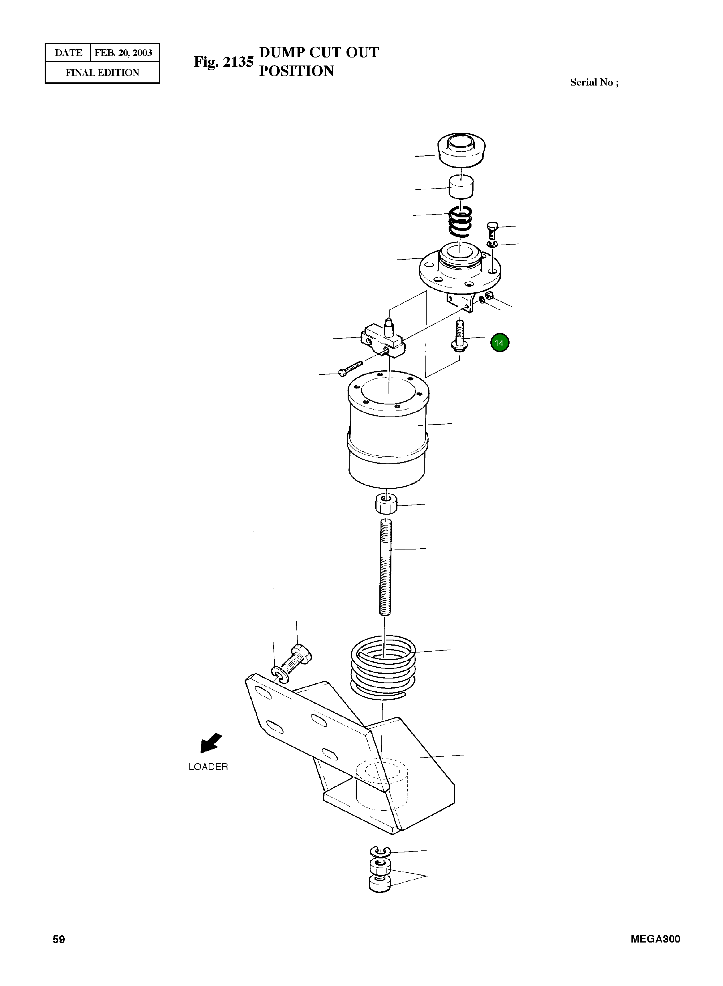 Болт 4120-4018 Komatsu
