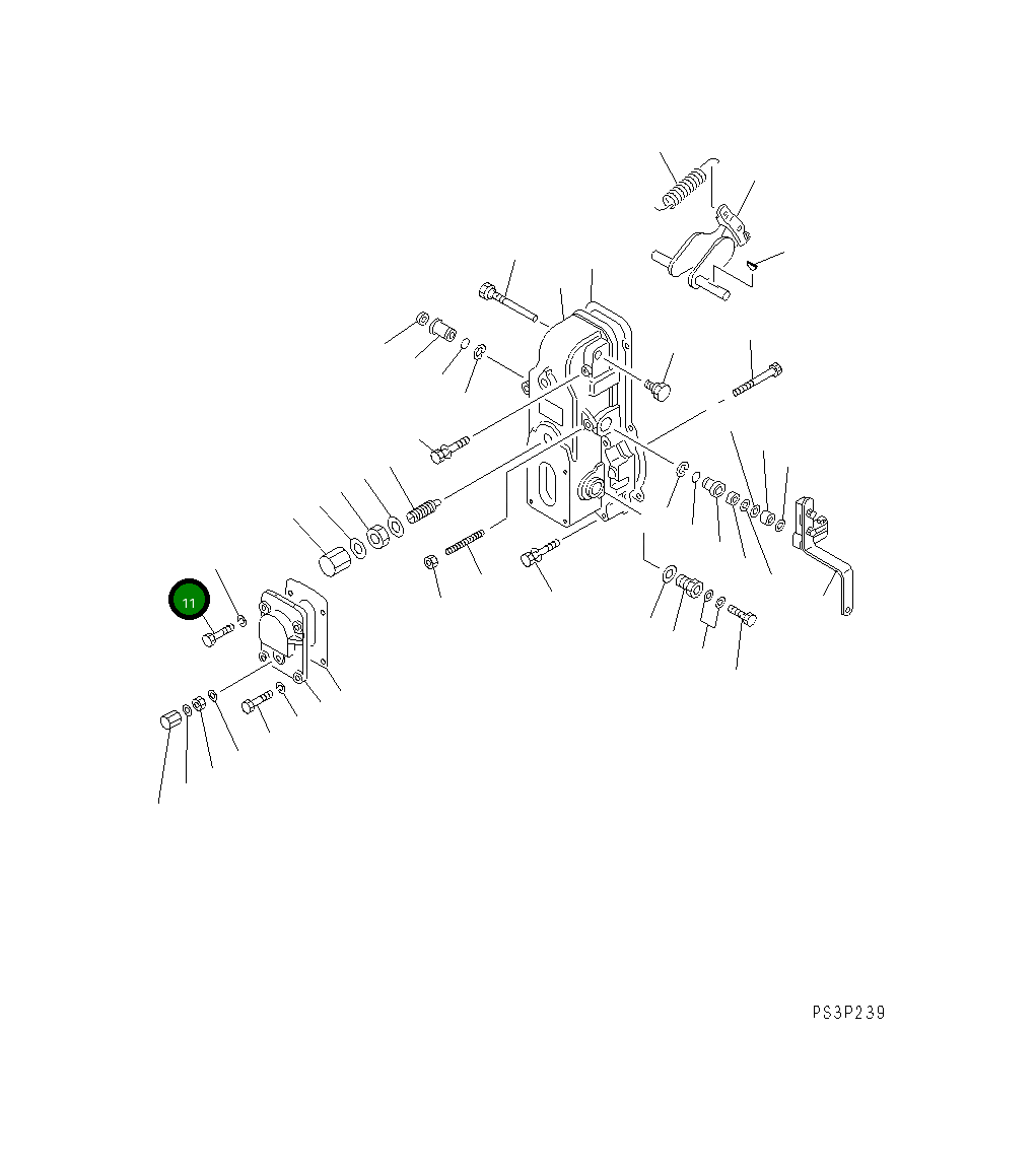 Болт DK029000-6370 Komatsu