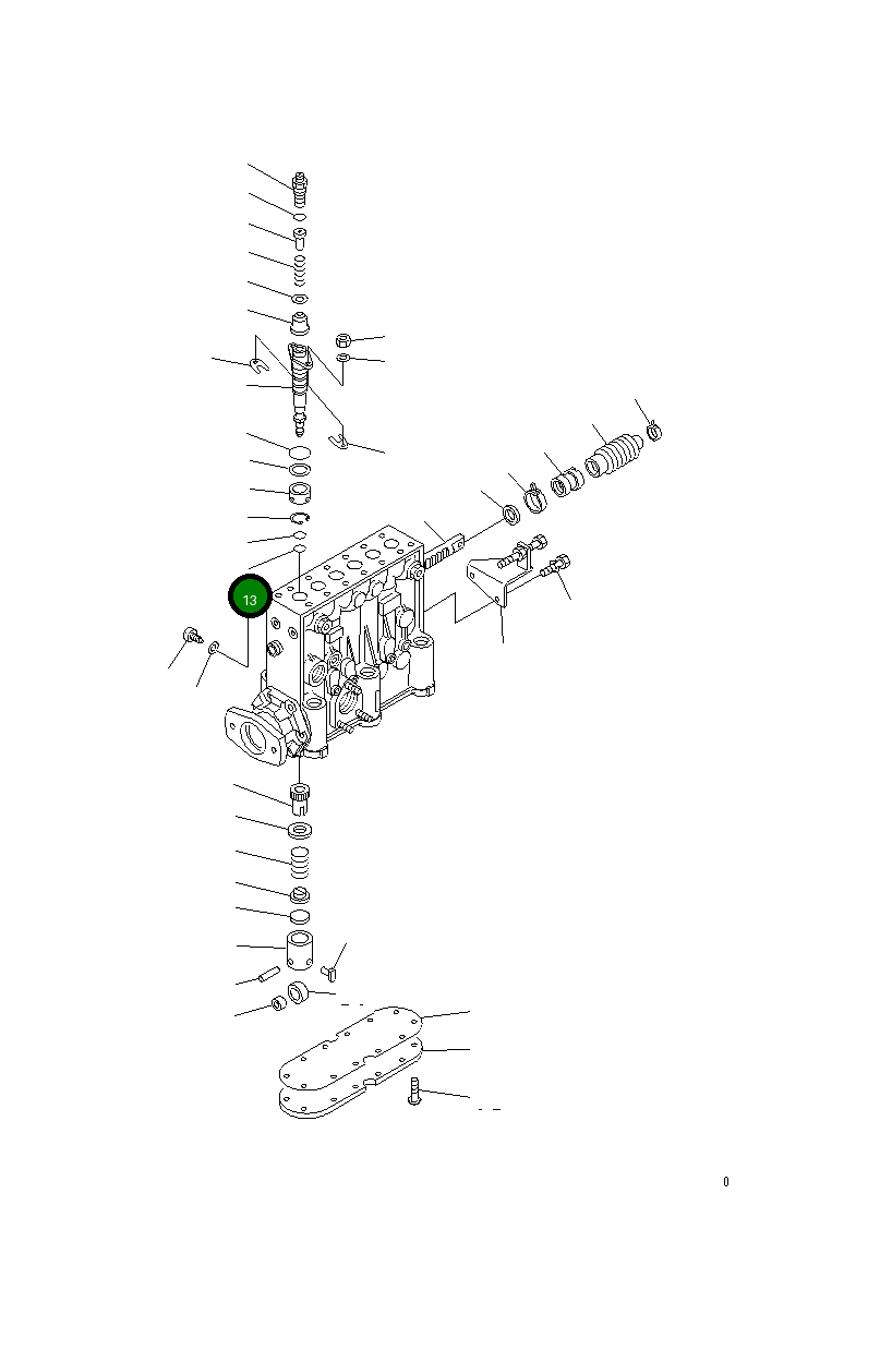Кольцо уплотнительное (O-Ring) DK016530-2250 Komatsu