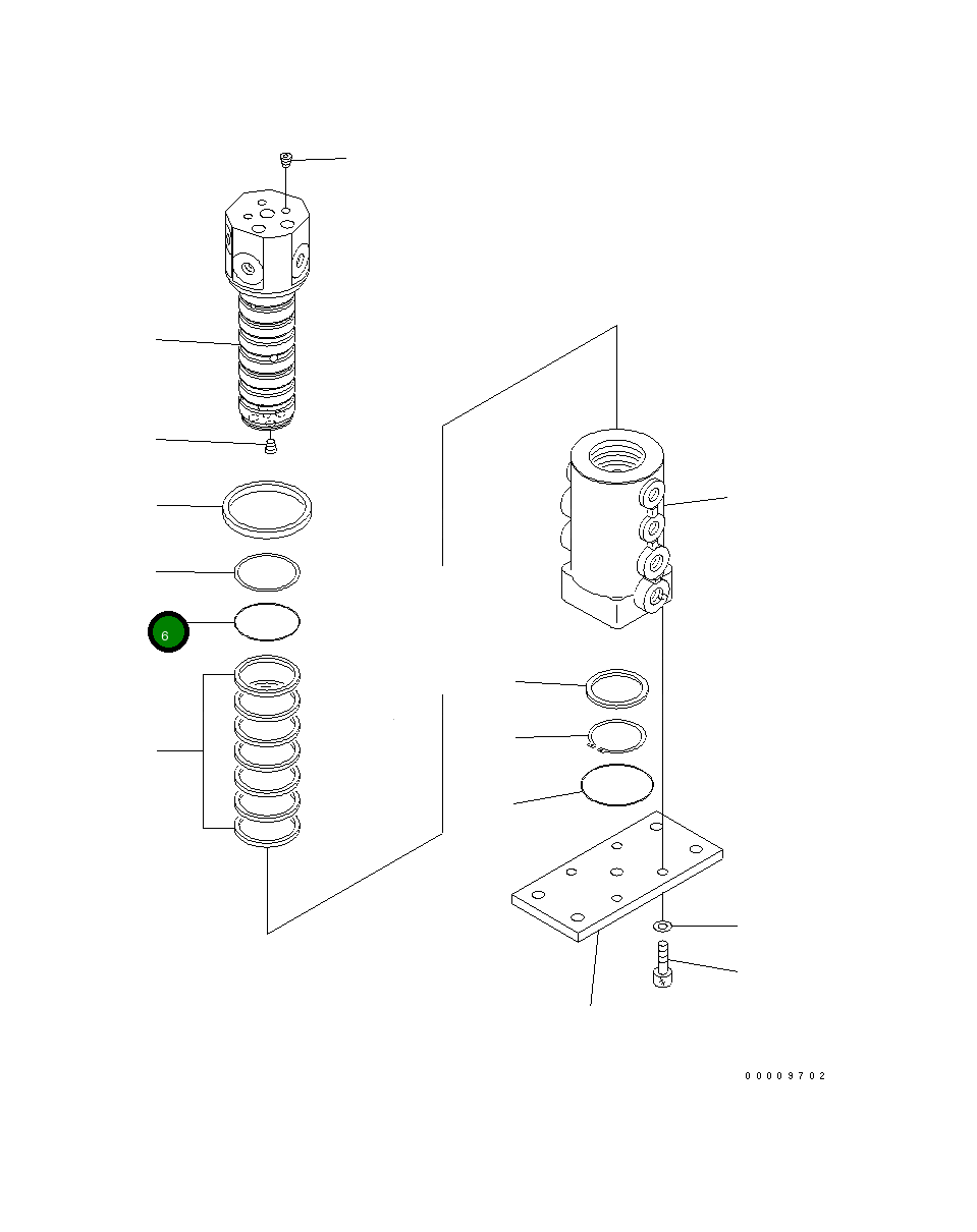 Кольцо 703-06-96010 Komatsu