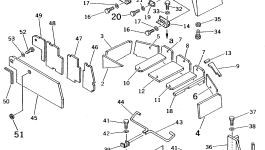 Лист 20D-54-44350 Komatsu