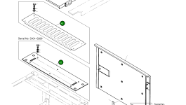 Крышка 2621-2396B Komatsu