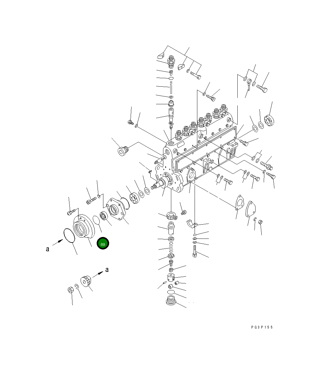Кольцо уплотнительное (O-Ring) DK016520-7510 Komatsu