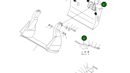 Крышка 21T-960-1560 Komatsu