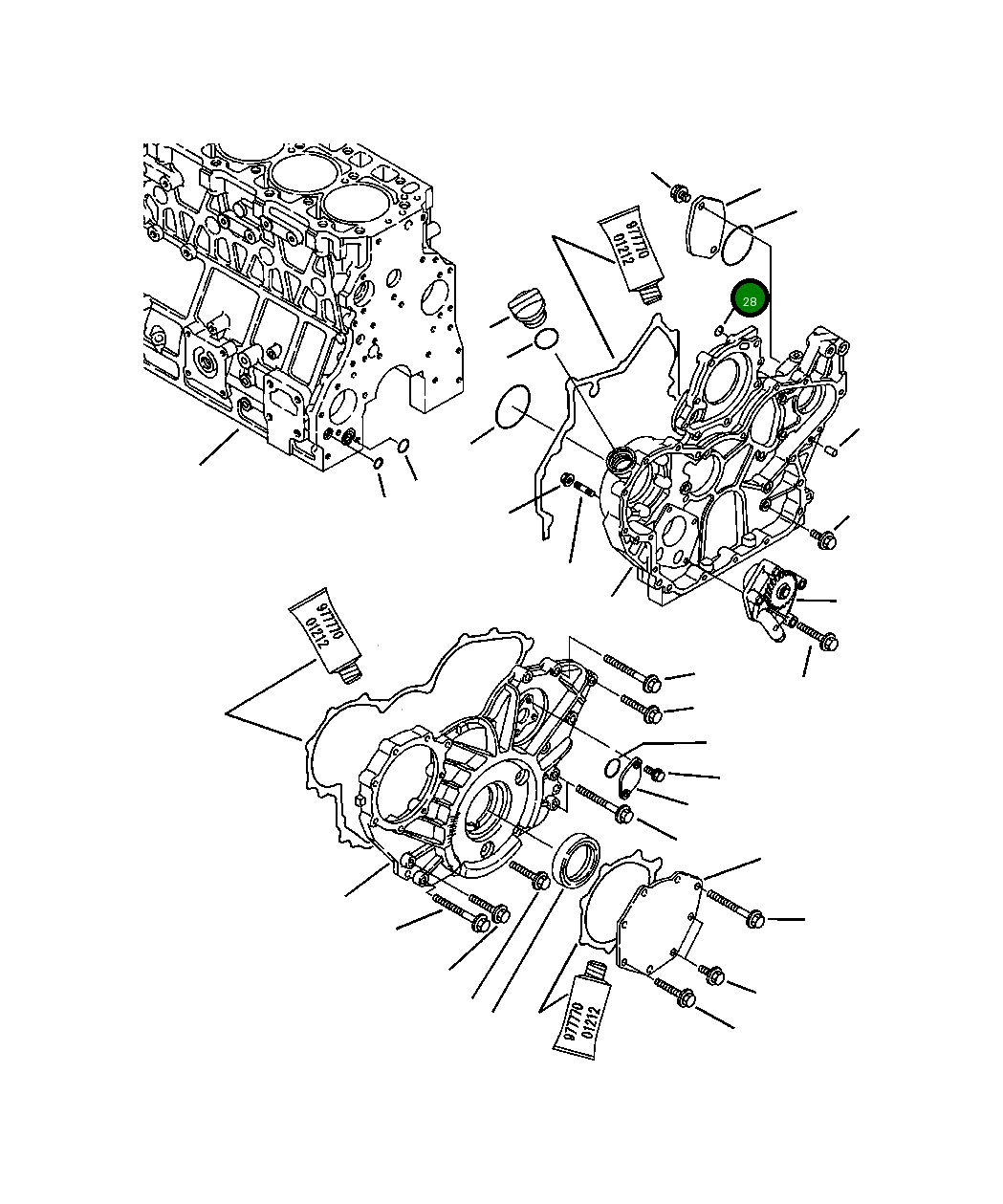 Кольцо уплотнительное (O-Ring) YM243110-00110 Komatsu