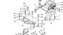 Передняя панель, левая 381-986774-3 Komatsu