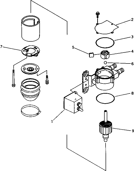 Кольцо уплотнительное (O-Ring) 207-04-31180  Komatsu