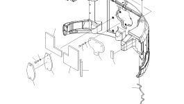 Крышка 22B-46-23160 Komatsu