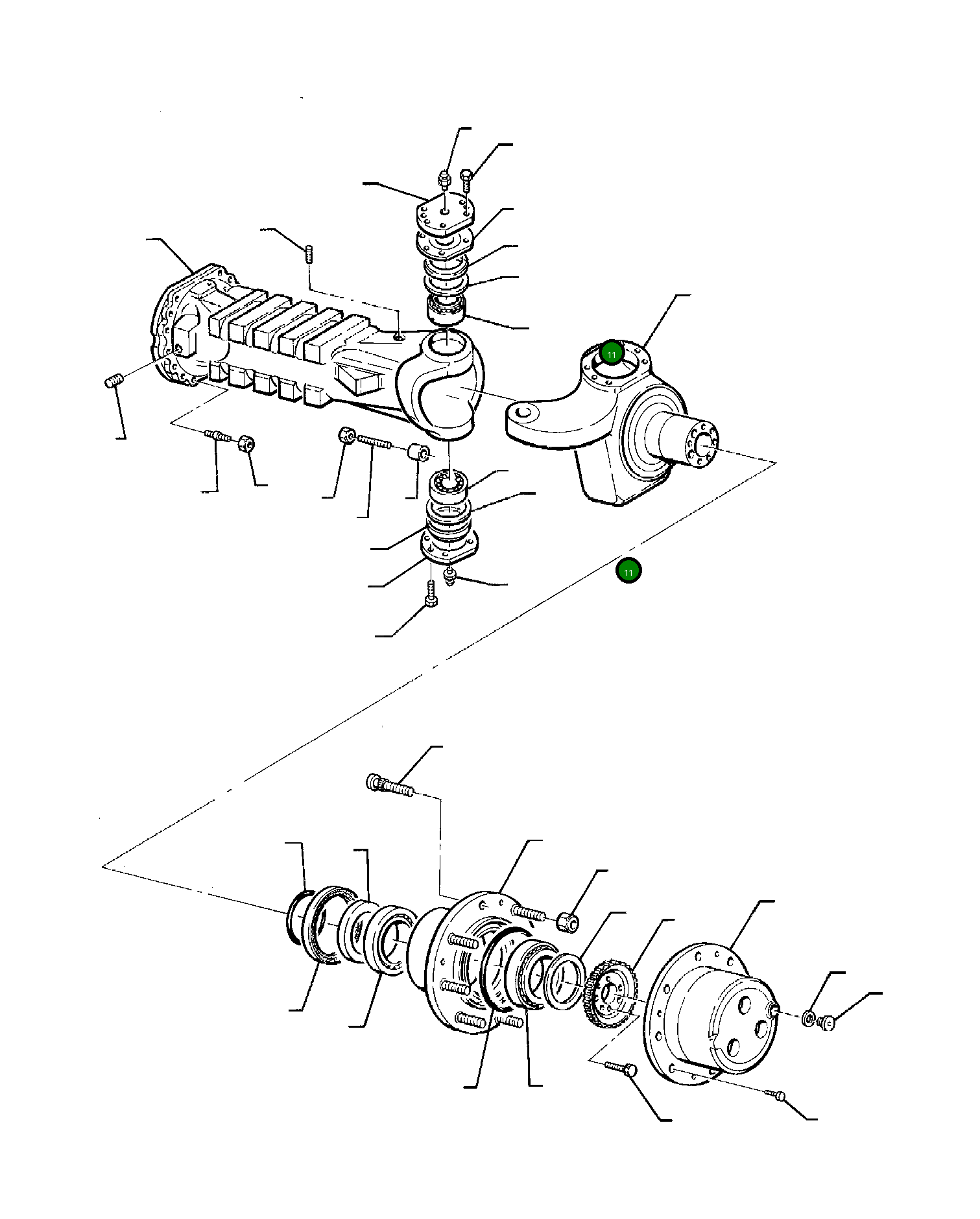 Кольцо HU1110499 Komatsu