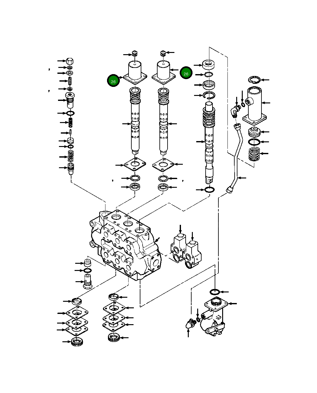 Крышка 321 594 R1  Komatsu