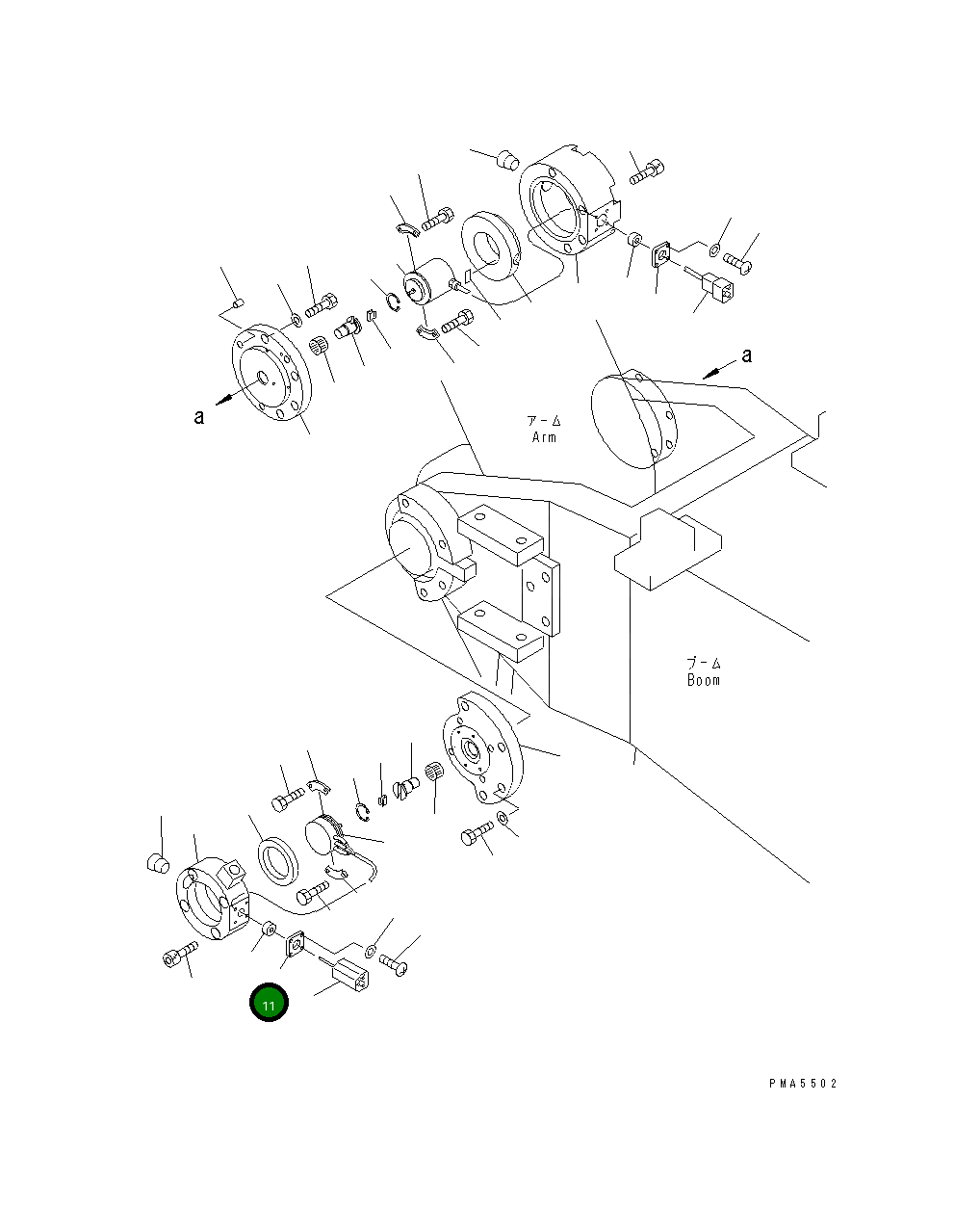 Крышка 203-06-63250 Komatsu