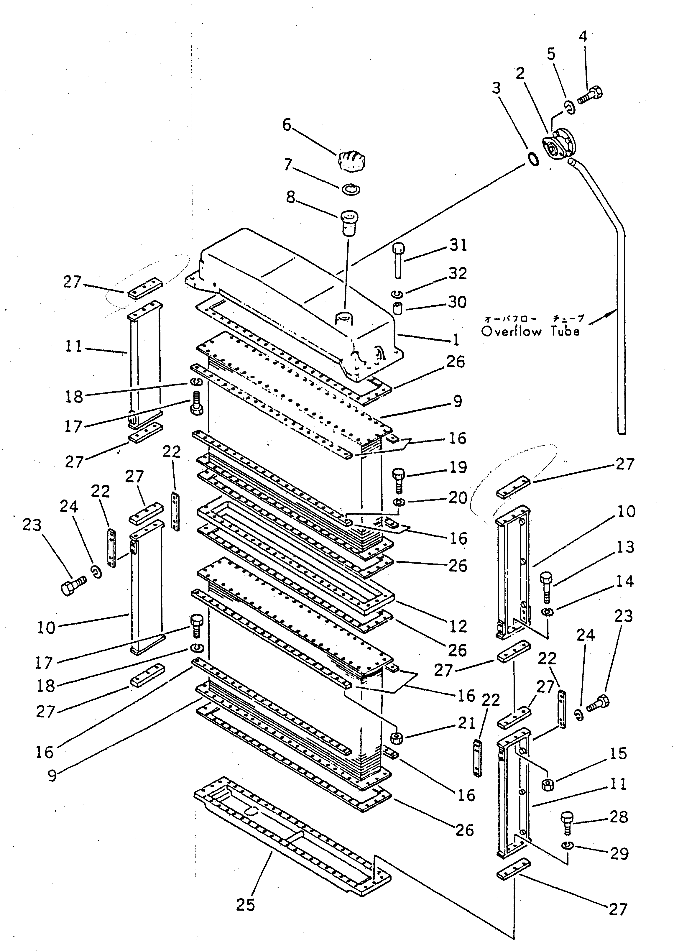 Болт 01011-31810 Komatsu
