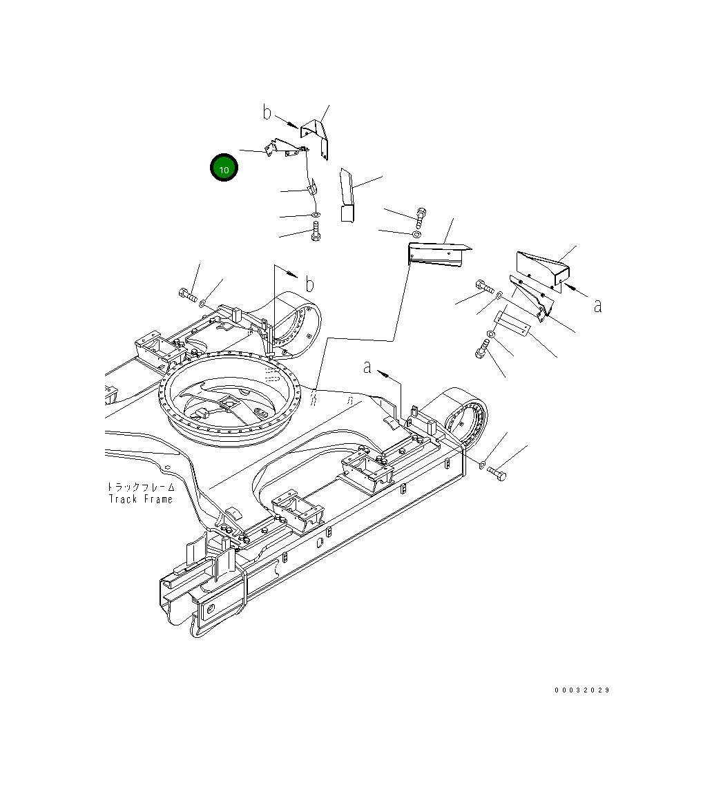 Крышка 207-30-82790 Komatsu