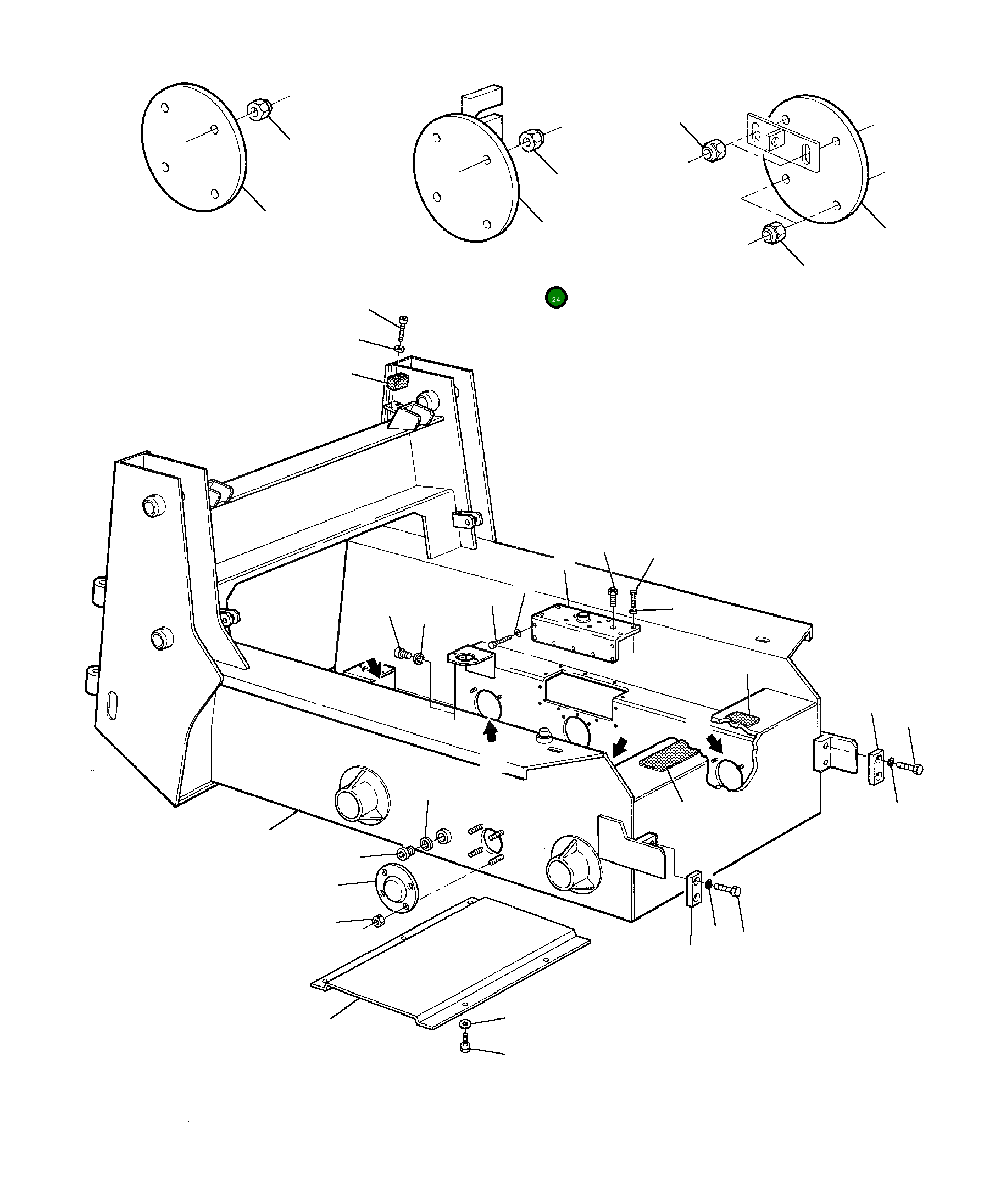 Крышка 333306050 Komatsu