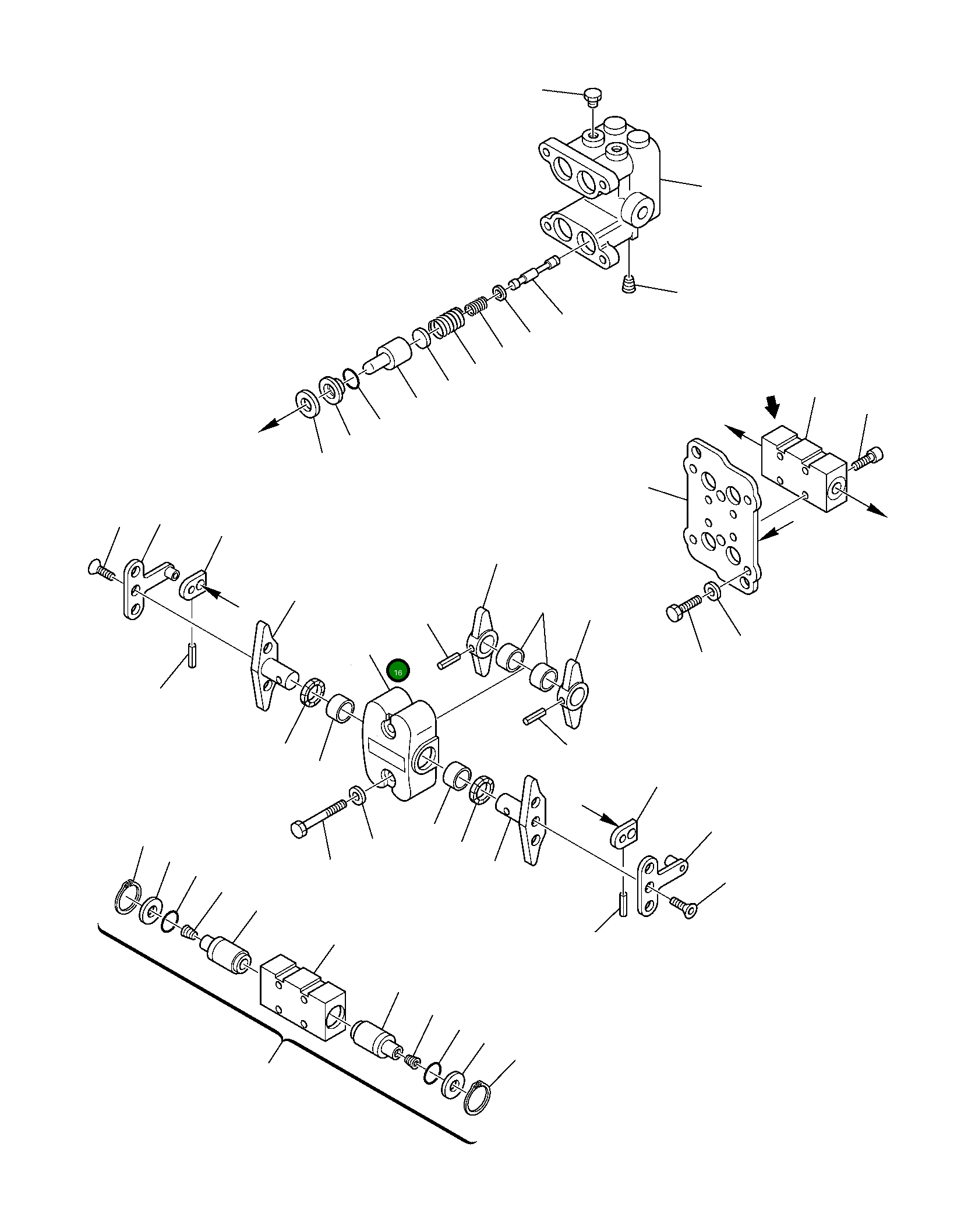 Крышка 702-16-57320  Komatsu