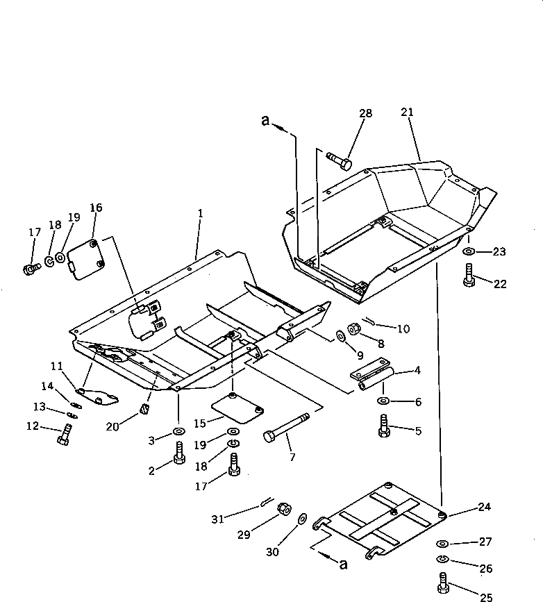 Болт 144-854-5150 Komatsu