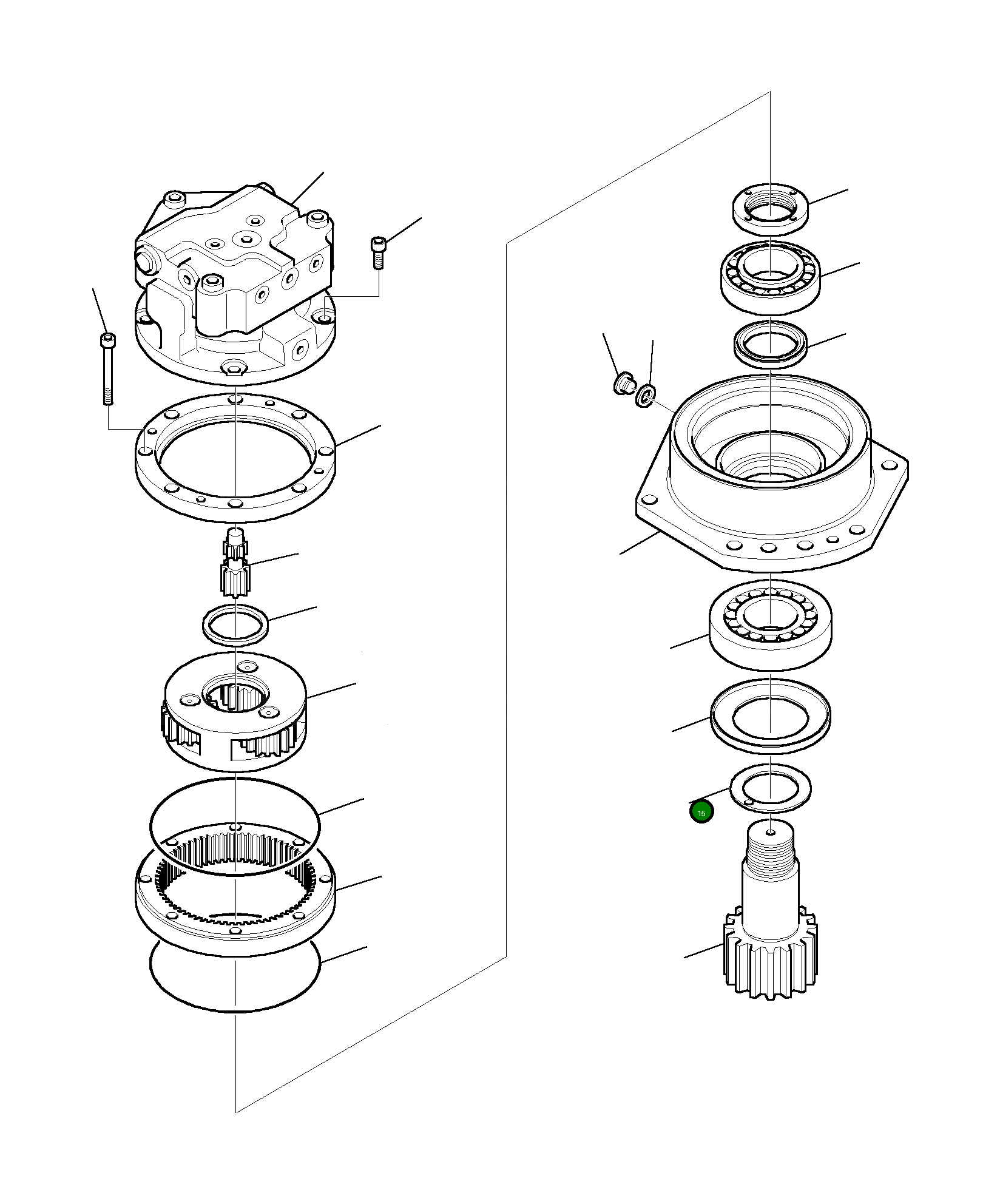 Кольцо 843200624 Komatsu