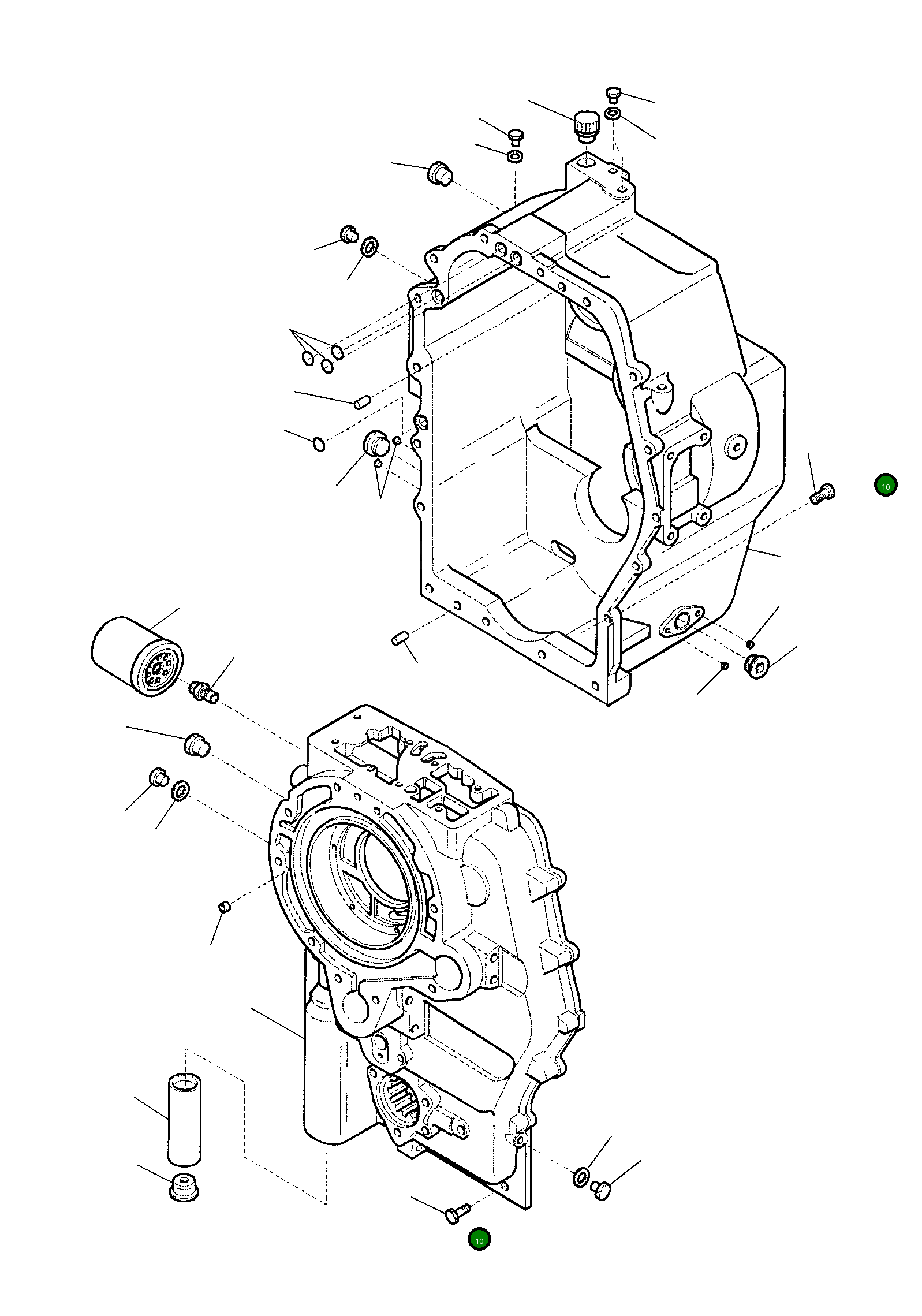 Болт CAO020852 Komatsu