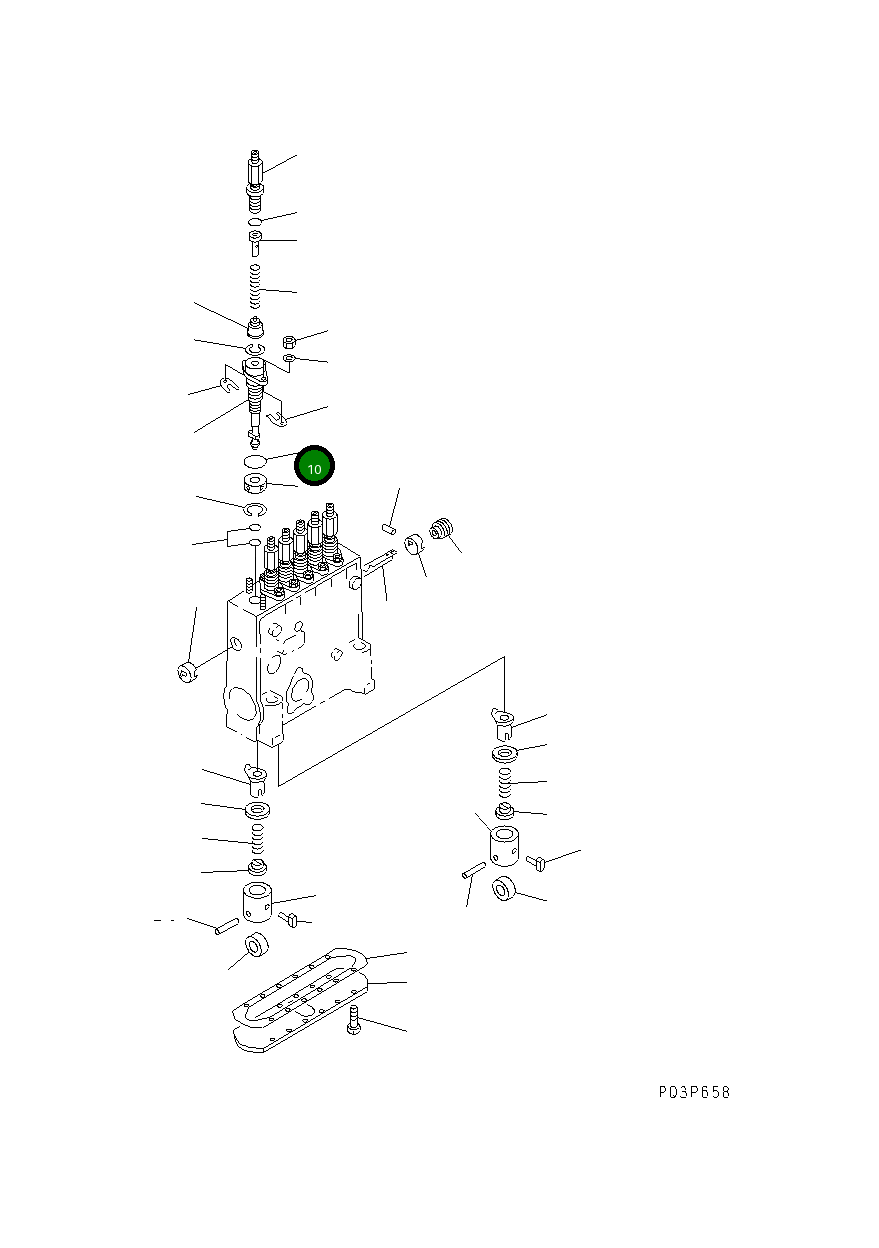 Кольцо уплотнительное (O-Ring) DK139727-0000  Komatsu