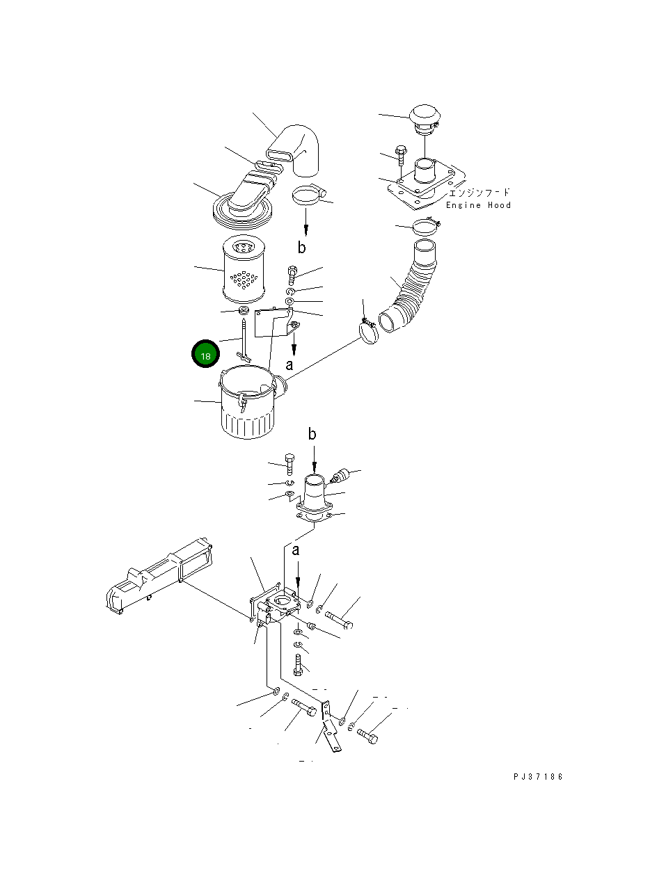 Болт 600-181-7670  Komatsu