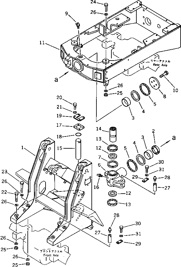 Болт 362-46-21210  Komatsu