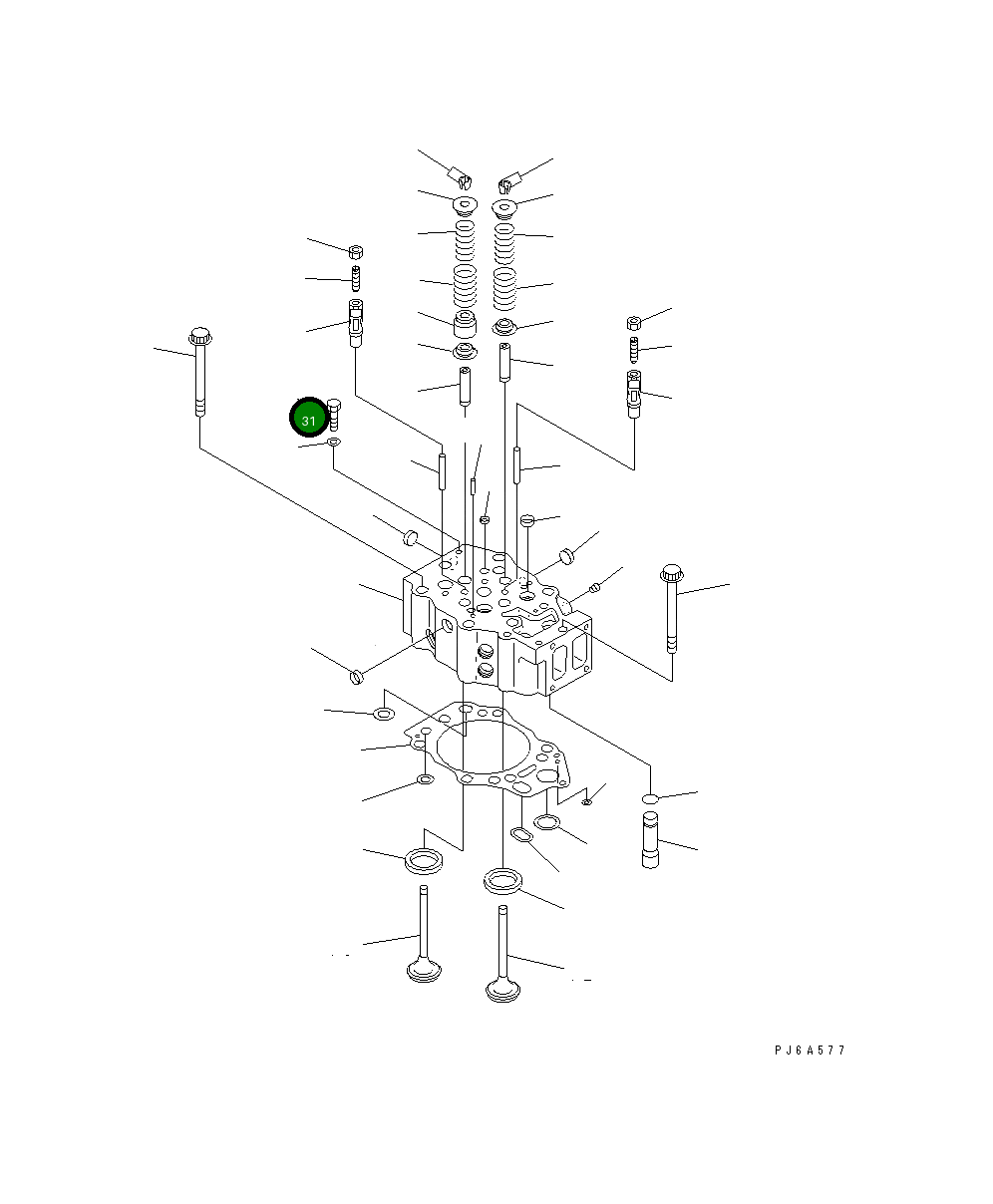 Болт 01050-81016 Komatsu