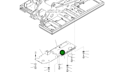 Крышка 208-54-72181 Komatsu
