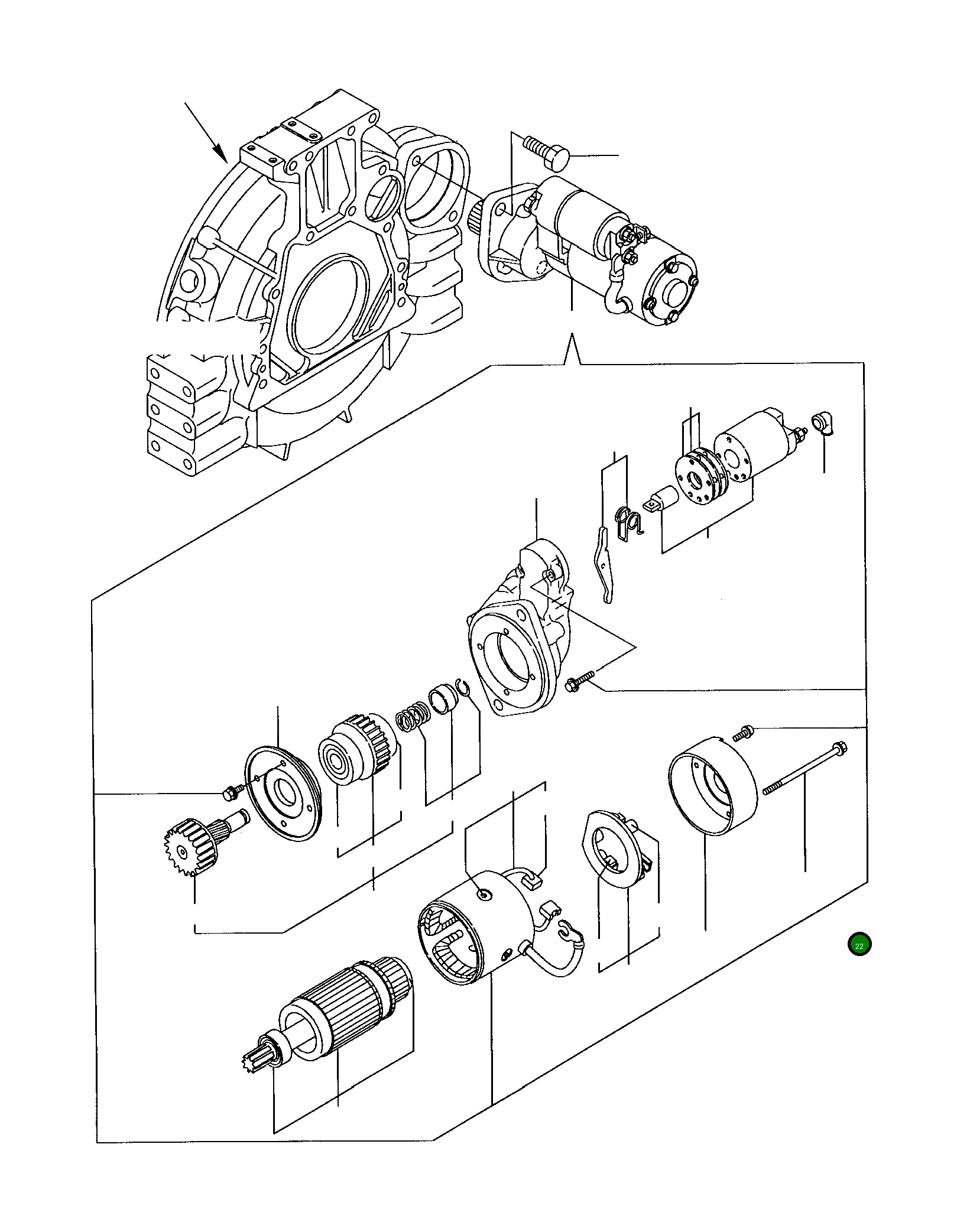 Болт YM123900-77640 Komatsu