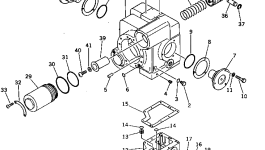 Кольцо уплотнительное (O-Ring) 273-861-2140  Komatsu