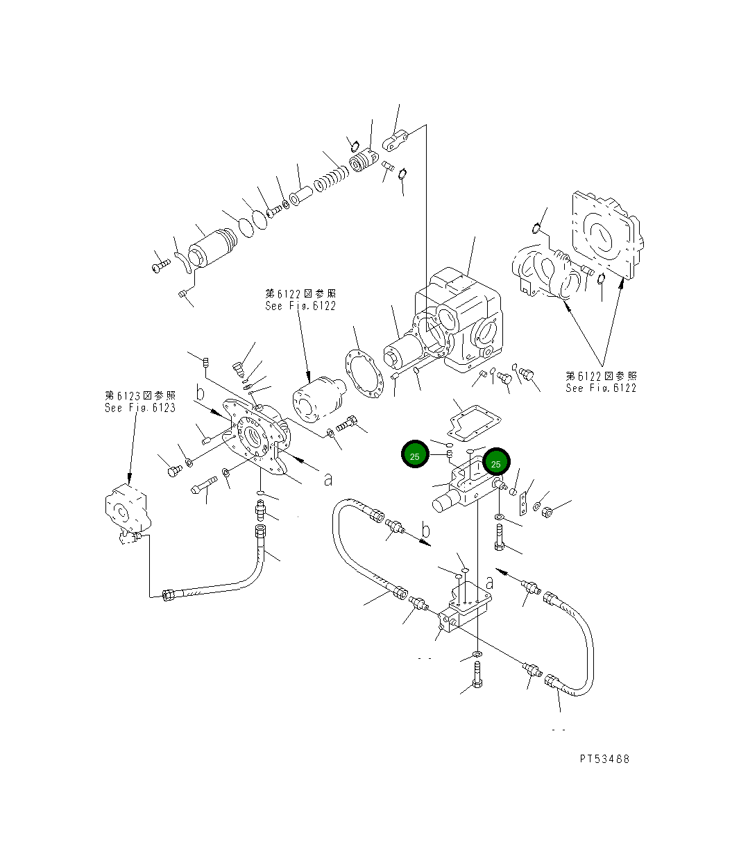 Кольцо уплотнительное (O-Ring) 262-61-15940 Komatsu
