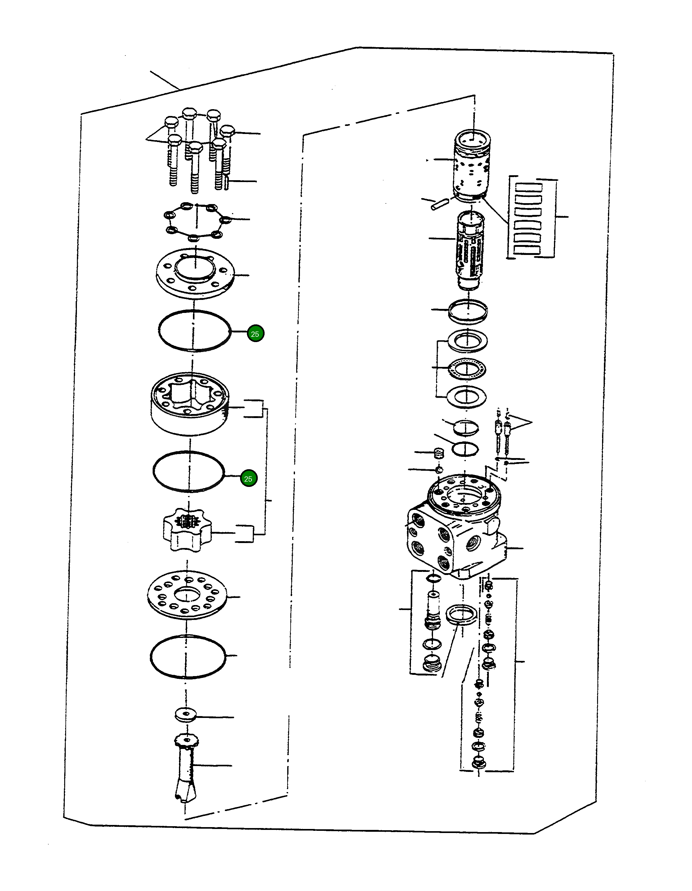 Кольцо уплотнительное (O-Ring) 1806315M1 Komatsu
