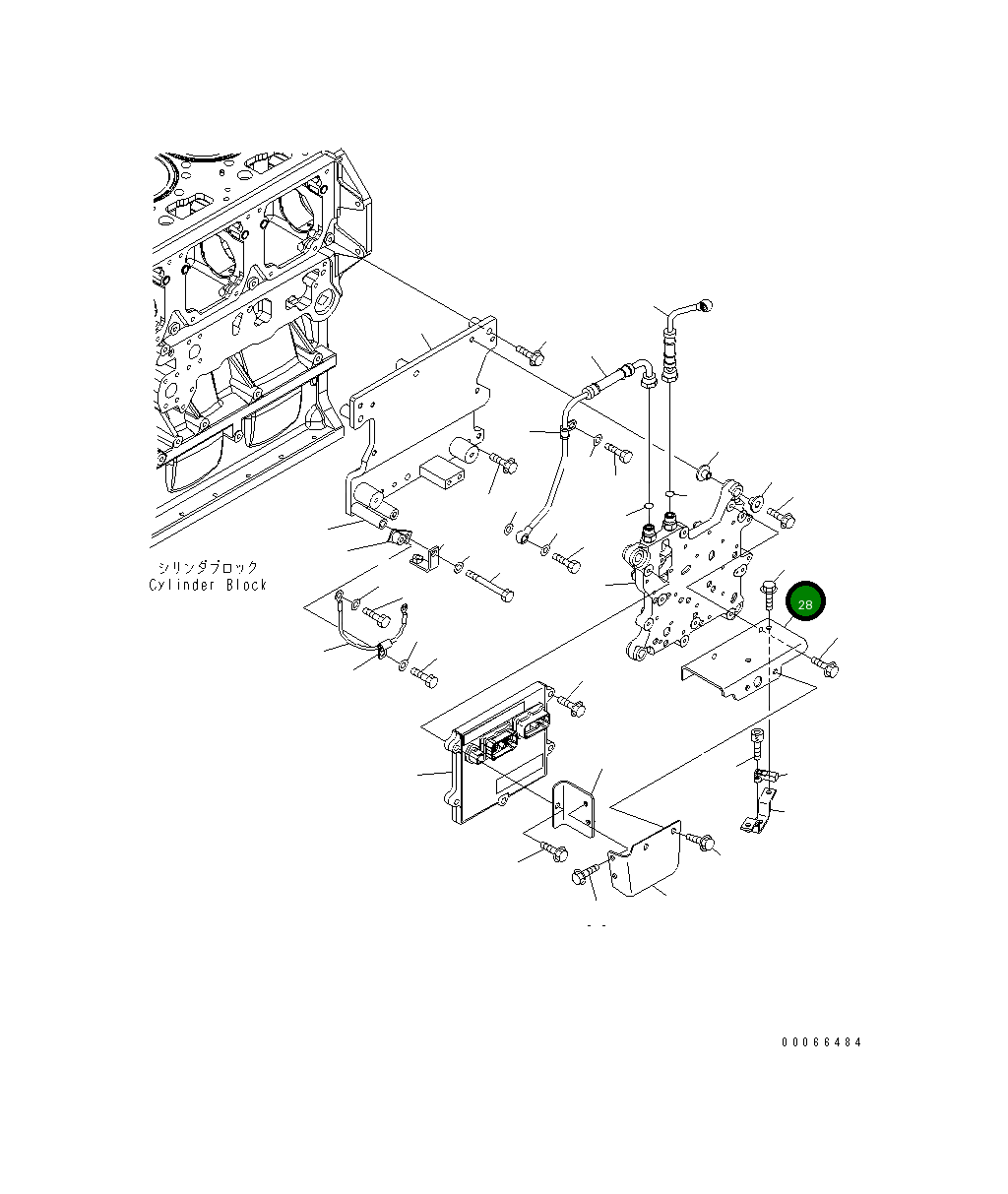 Крышка 6245-81-9350 Komatsu