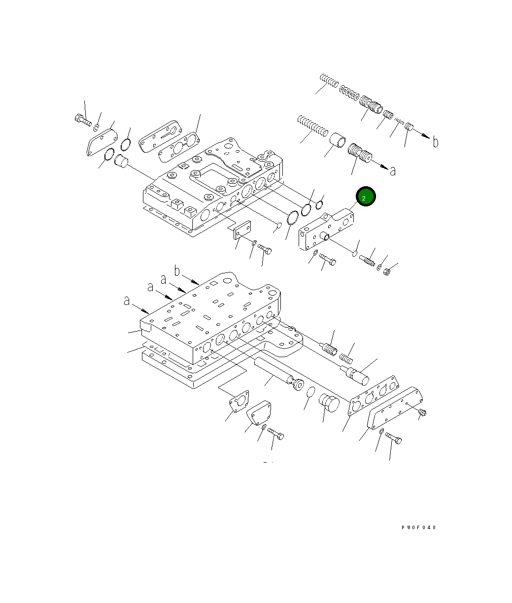 Крышка 426-15-15870  Komatsu