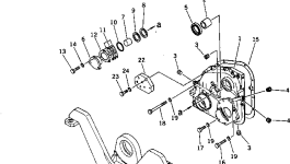 Кронштейн 6657-22-6381 Komatsu