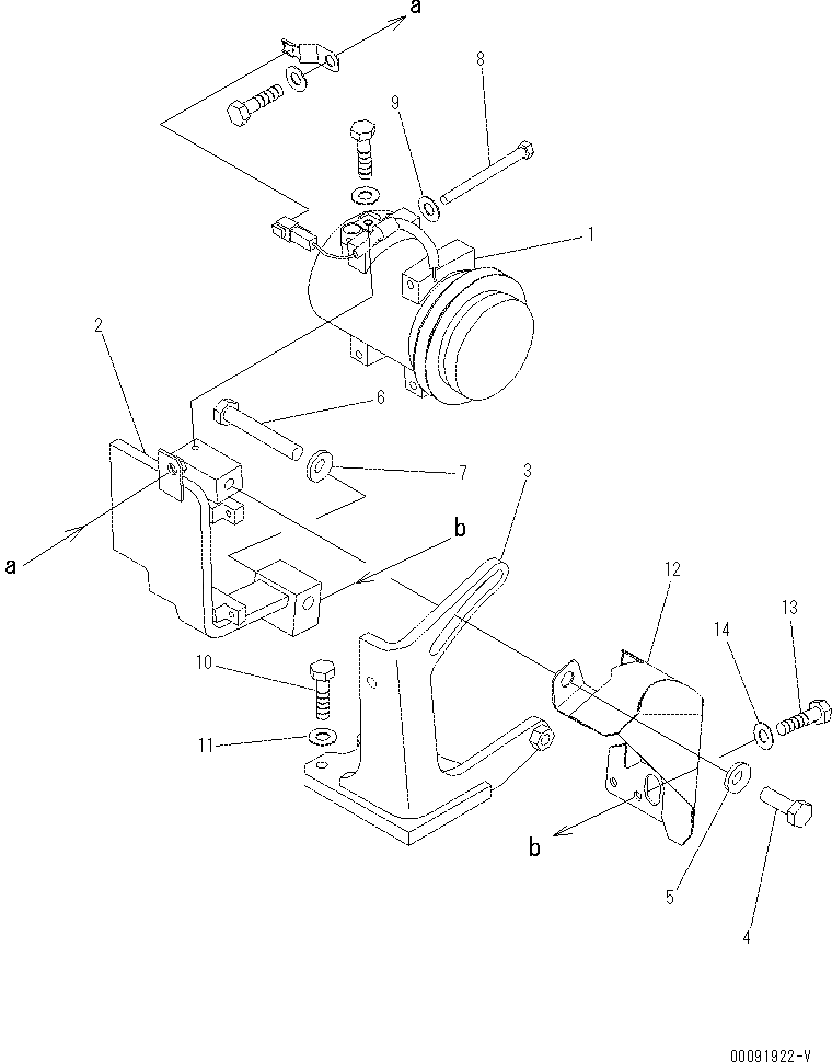 Крышка 201-979-8832  Komatsu