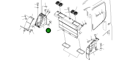 Крышка 208-53-12380 Komatsu