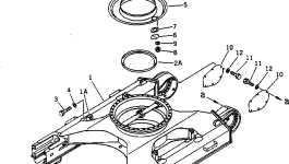Крышка 20Y-30-11232 Komatsu